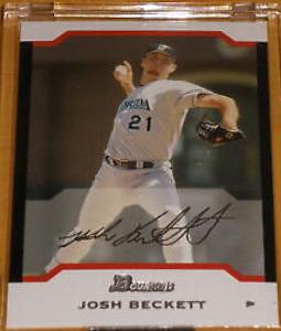 Josh Beckett #90 Baseball Cards 2004 Bowman