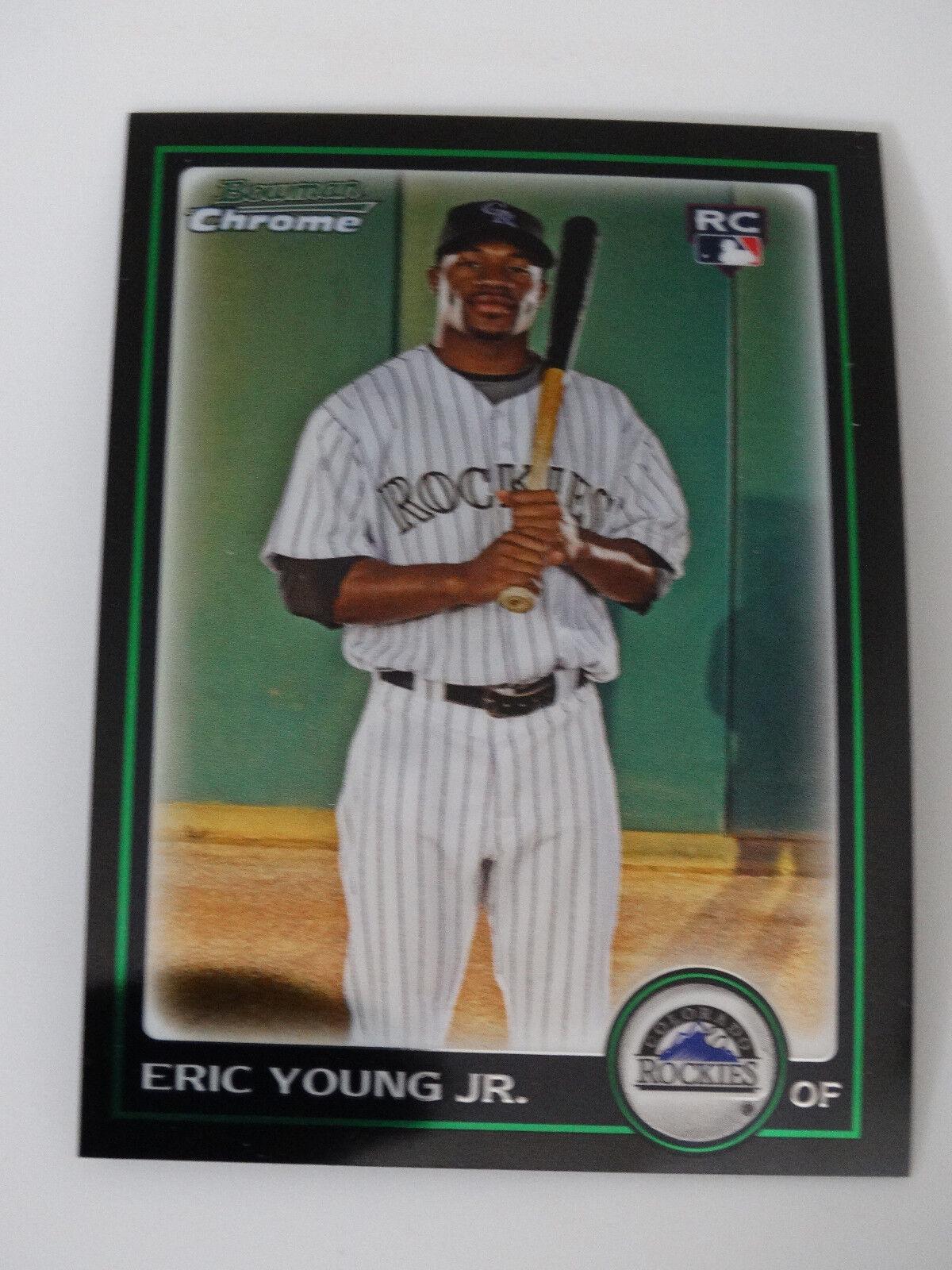 ERIC YOUNG #194 Baseball Cards 2010 Bowman Chrome