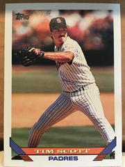 Tim Scott #166 Baseball Cards 1993 Topps Prices