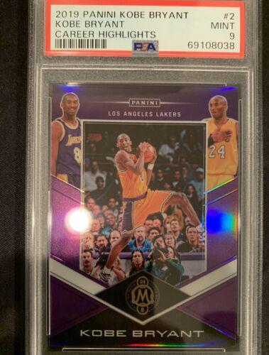 Kobe Bryant #2 Basketball Cards 2019 Panini Kobe Bryant Career Highlights