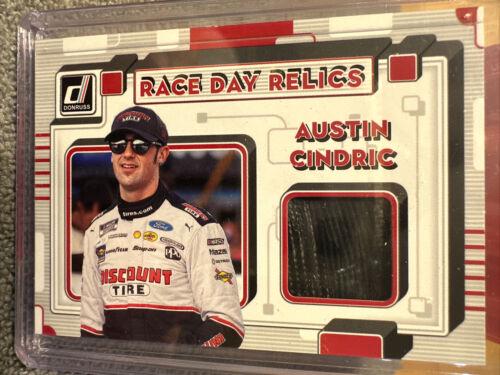 Austin Cindric #RR-AC Racing Cards 2023 Panini Donruss NASCAR Race Day Relics