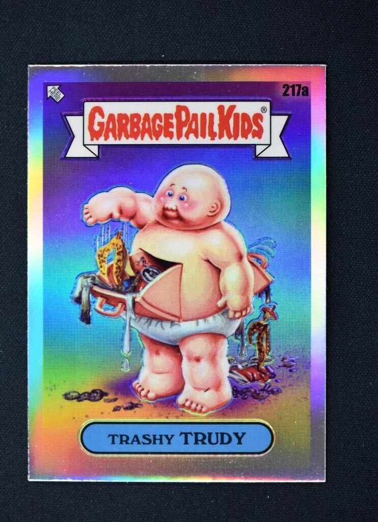 Trashy TRUDY #217a 2023 Garbage Pail Kids Chrome