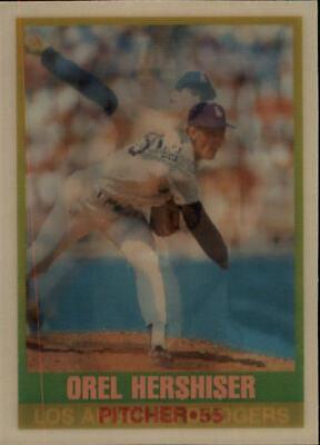 Orel Hershiser #36 Baseball Cards 1989 Sportflics