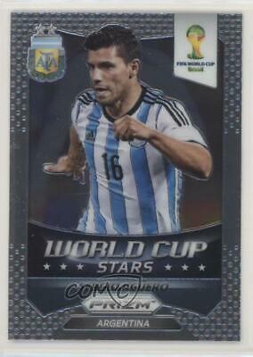 Sergio Aguero #2 Soccer Cards 2014 Panini Prizm World Cup Stars