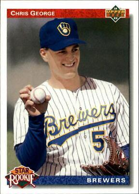 Chris George #9 Baseball Cards 1992 Upper Deck