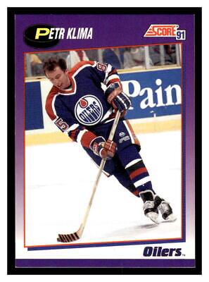 Petr Klima #136 Hockey Cards 1991 Score American