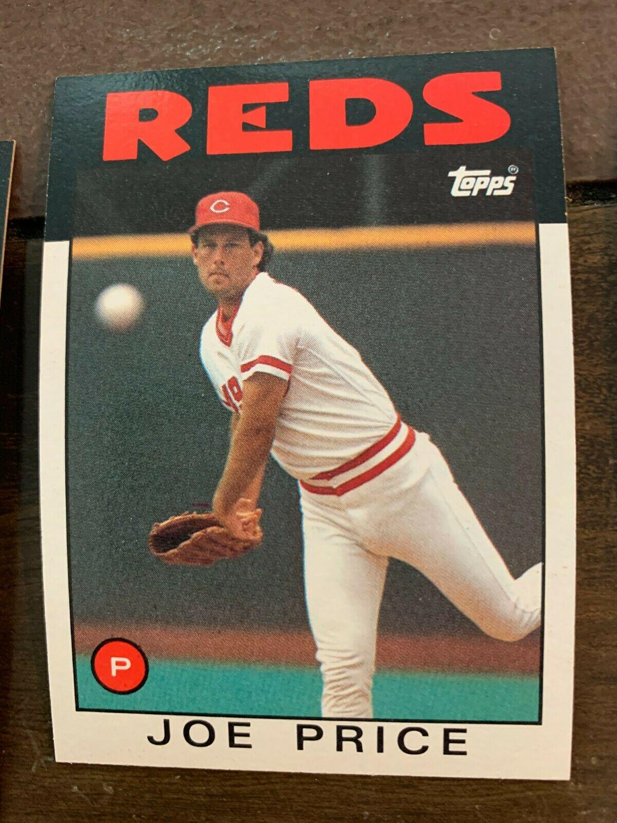 Joe Price #523 Baseball Cards 1986 Topps