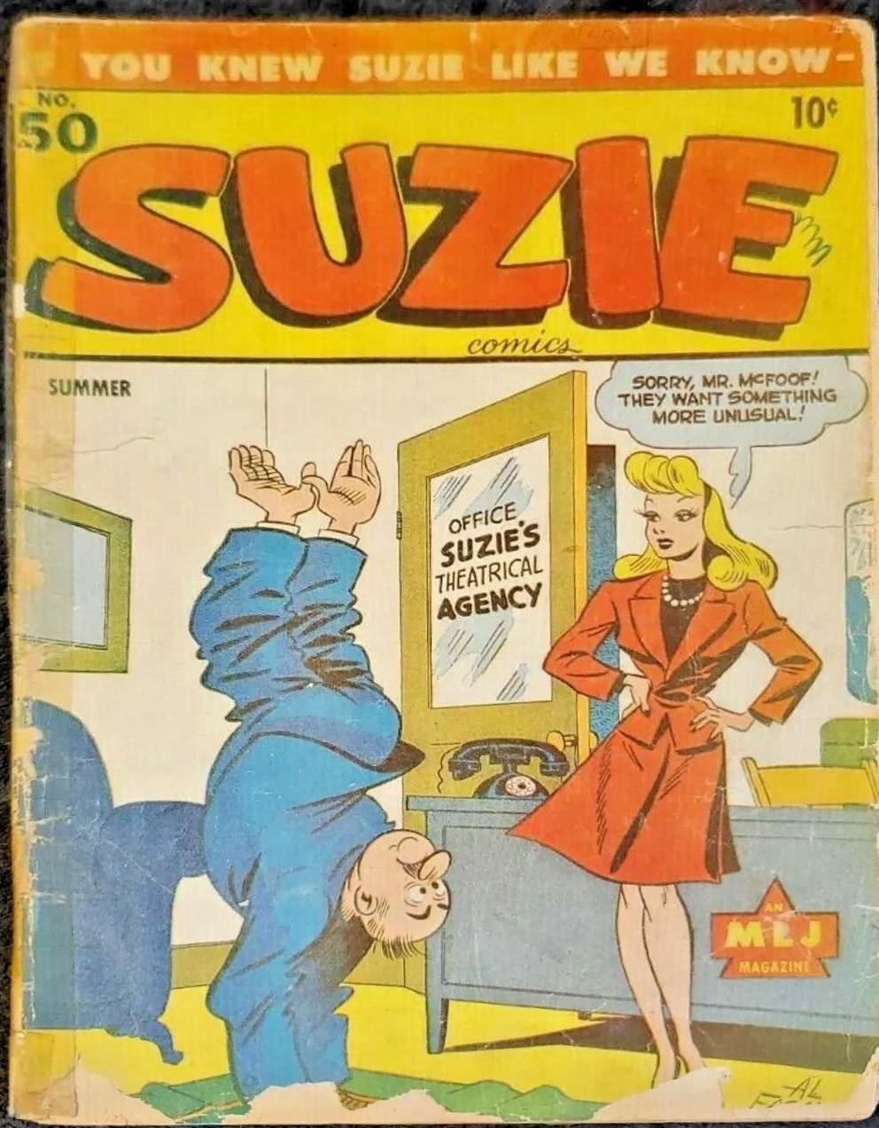 Suzie Comics #50 (1945) Comic Books Suzie Comics