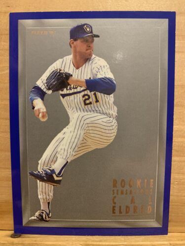 Cal Eldred #2 of 10 Baseball Cards 1993 Fleer Rookie Sensations