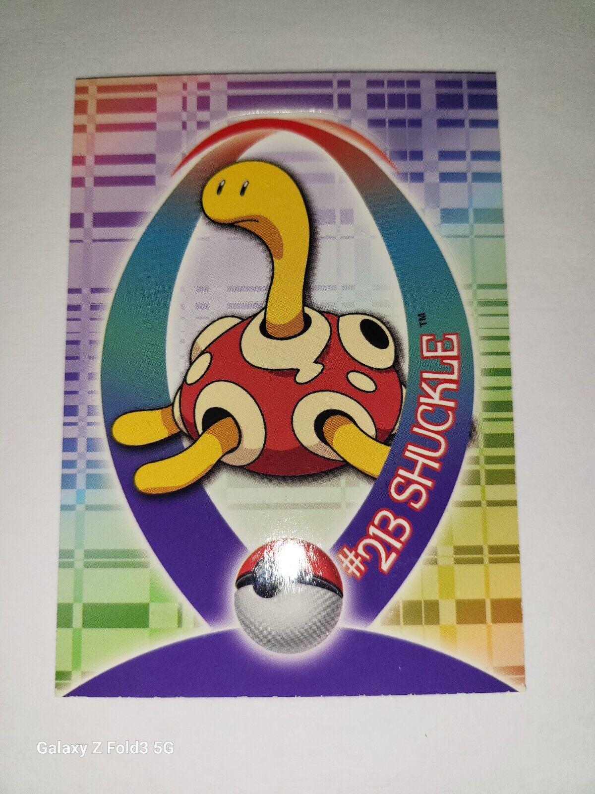 Shuckle #213 Pokemon 2001 Topps Johto