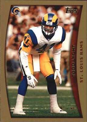 Todd Lyght #26 Football Cards 1998 Topps