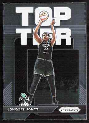 Jonquel Jones #4 Basketball Cards 2023 Panini Prizm WNBA Top Tier