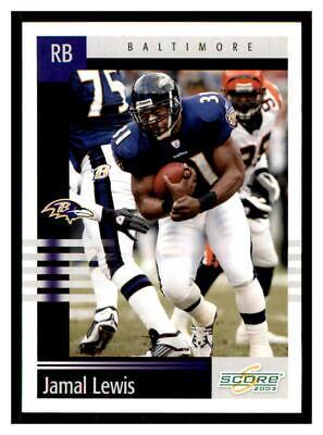 Jamal Lewis #4 Football Cards 2003 Panini Score