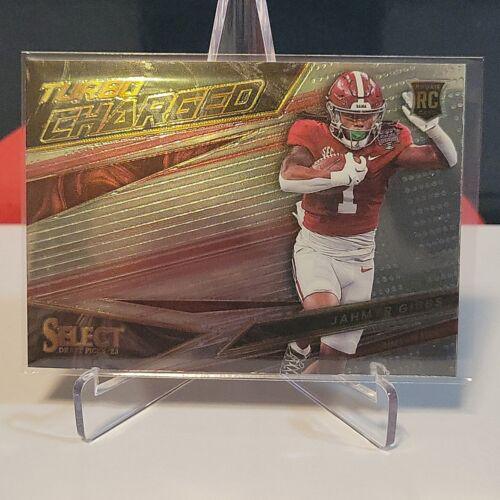 Jahmyr Gibbs #TC-JG Football Cards 2023 Panini Select Draft Picks Turbocharged