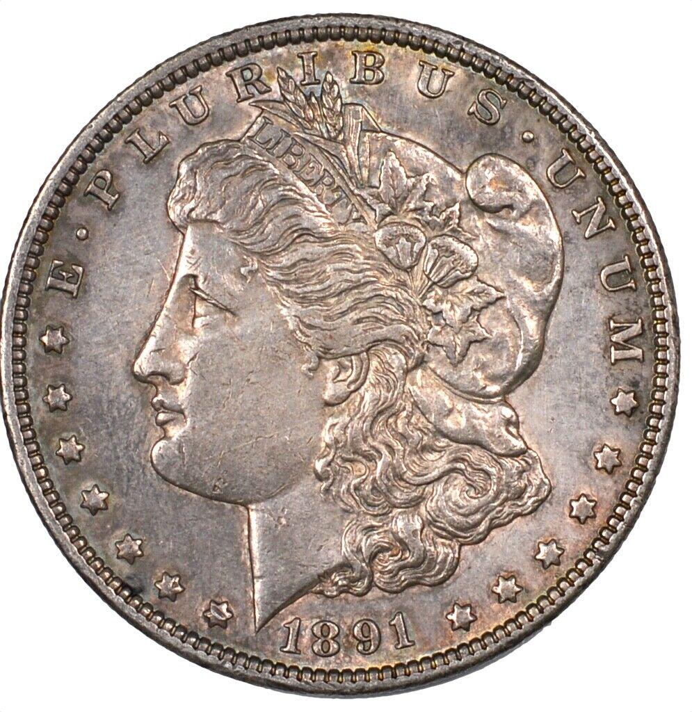 1891 CC Coins Morgan Dollar