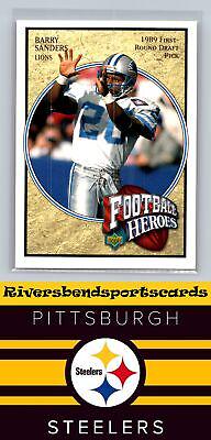 Barry Sanders #45 Football Cards 2005 Upper Deck Football Heroes Barry Sanders