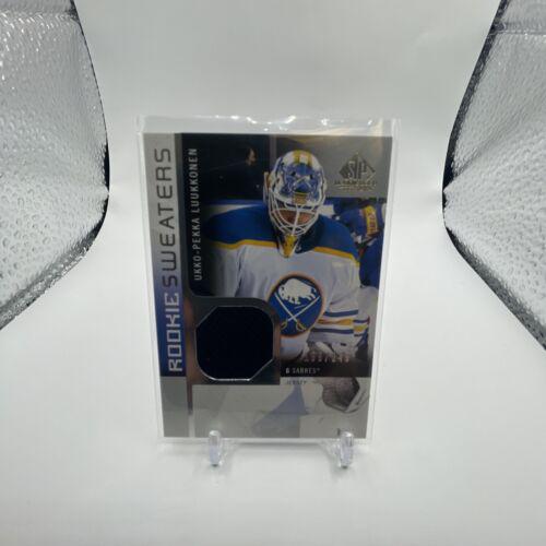 Ukko Pekka Luukkonen #RS-UL Hockey Cards 2021 SP Game Used Rookie Sweaters