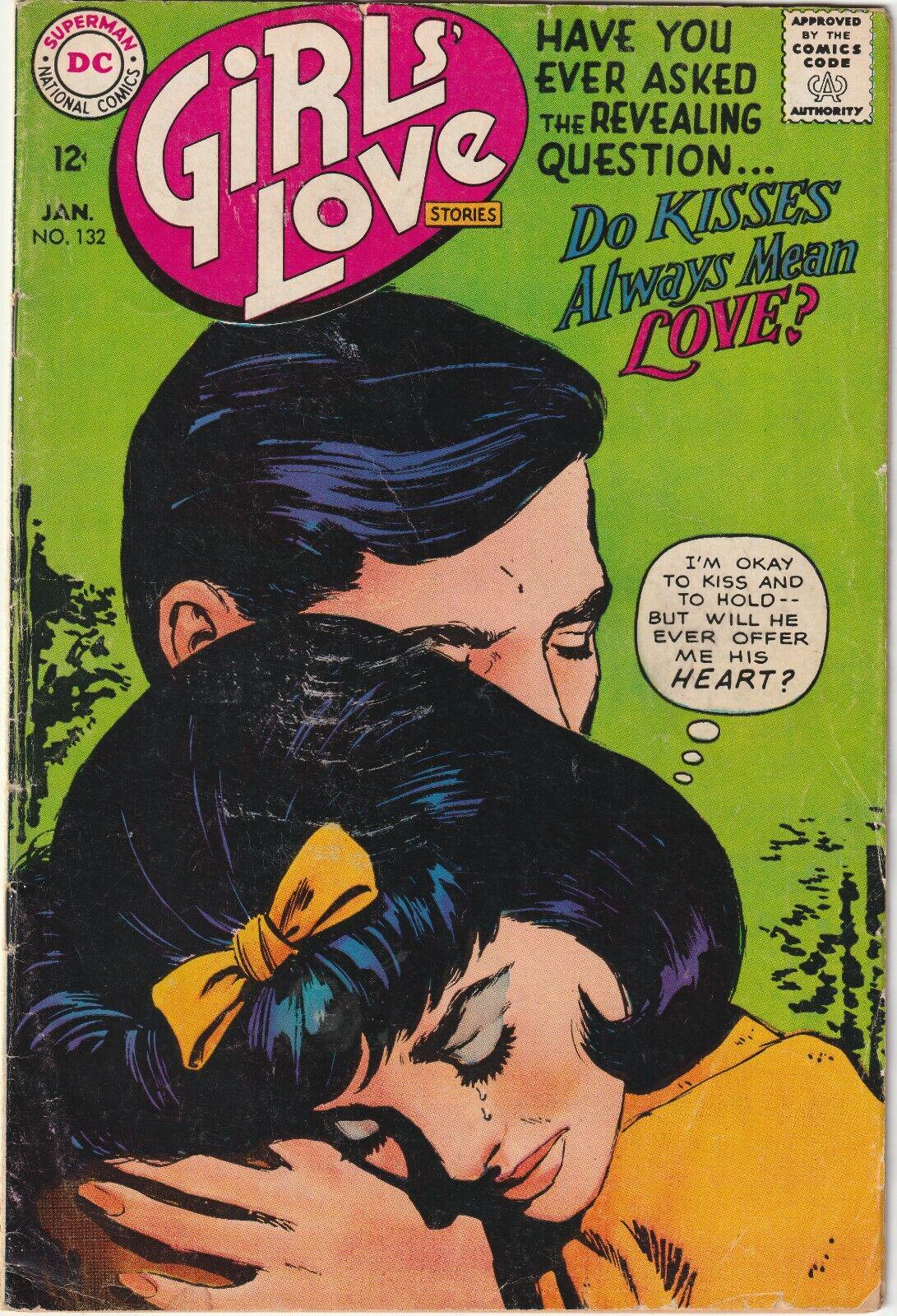 Girls' Love Stories #132 (1968) Comic Books Girls' Love Stories
