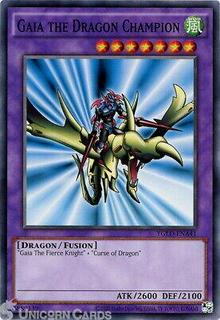 Gaia the Dragon Champion YGLD-ENA41