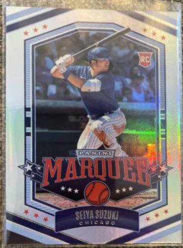 Seiya Suzuki #5 Baseball Cards 2022 Panini Chronicles Marquee