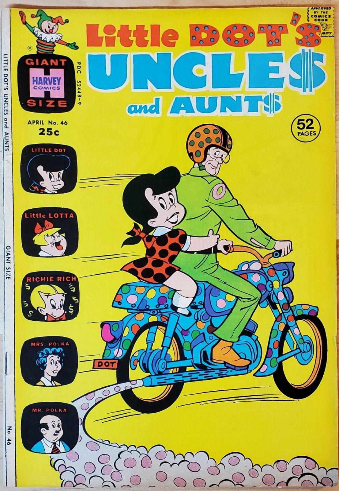 Little Dot's Uncles and Aunts #46 (1973) Comic Books Little Dot's Uncles and Aunts