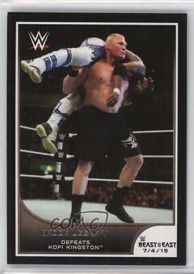 Brock Lesnar #54 Wrestling Cards 2016 Topps WWE Road to Wrestlemania