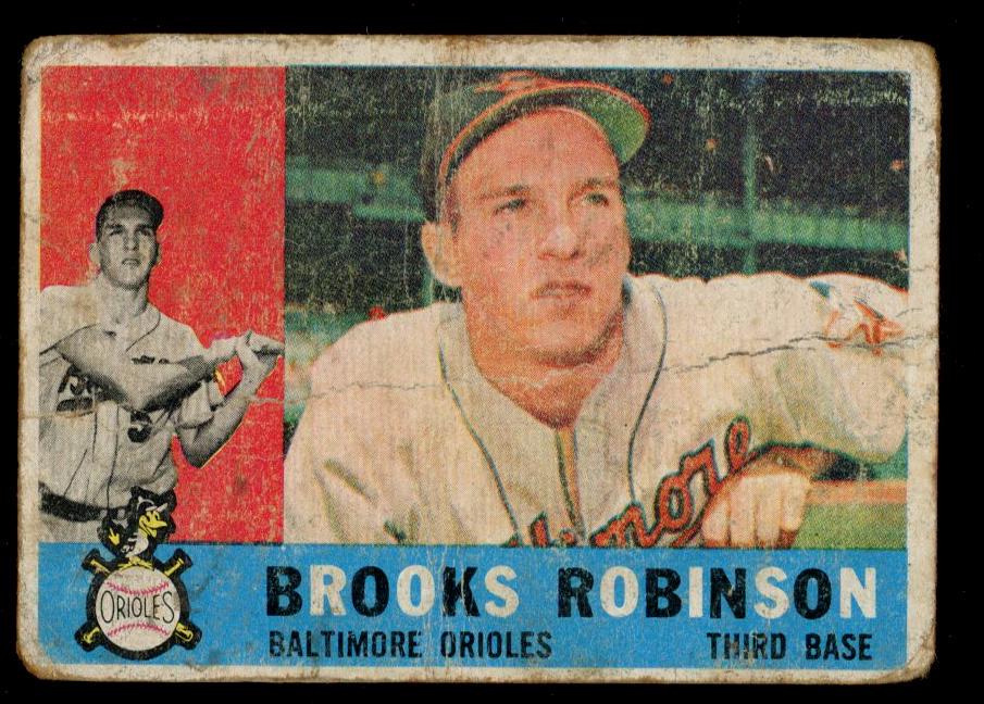 Brooks Robinson #28 Baseball Cards 1960 Venezuela Topps