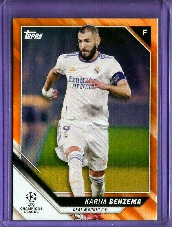 Karim Benzema #135 Soccer Cards 2021 Topps UEFA Champions League