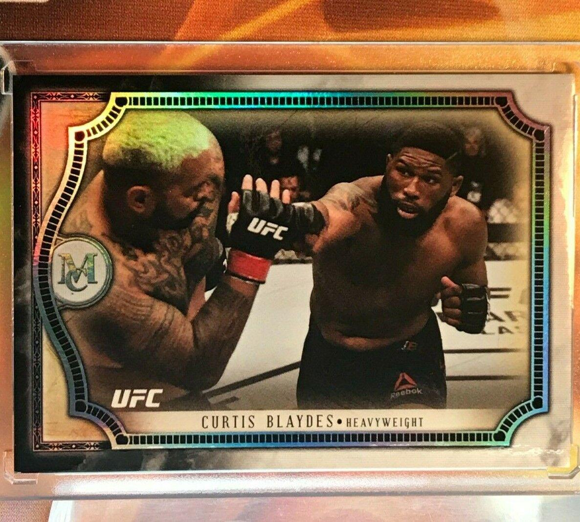 Curtis Blaydes #38 Ufc Cards 2018 Topps UFC Museum Collection
