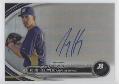 John Hellweg #JH Baseball Cards 2013 Bowman Platinum Autograph Prospects