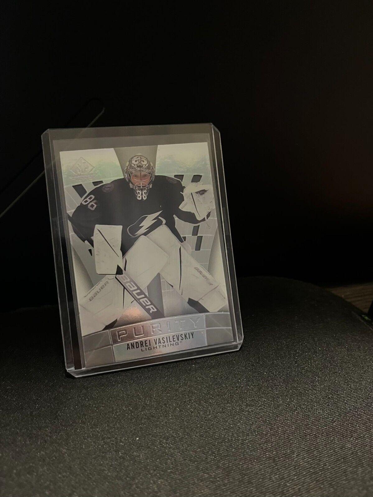 Andrei Vasilevskiy #P-17 Hockey Cards 2021 SP Game Used Purity