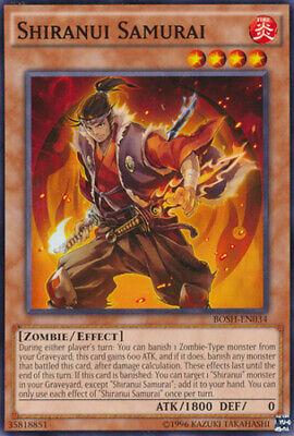 Shiranui Samurai BOSH-EN034 YuGiOh Breakers of Shadow