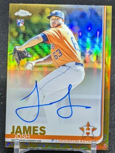 Josh James [Gold Refractor] #RA-JJ