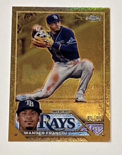 Wander Franco #5 Baseball Cards 2023 Topps Gilded Collection