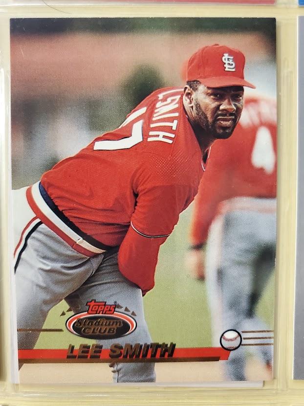 Lee Smith #462 Baseball Cards 1993 Stadium Club