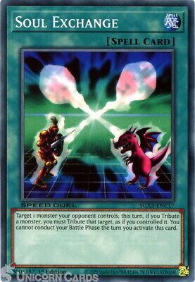 Soul Exchange SGX3-ENC17 YuGiOh Speed Duel GX: Duelists of Shadows