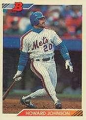 Howard Johnson #10 Baseball Cards 1992 Bowman