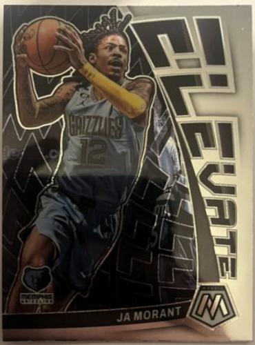 Ja Morant #2 Basketball Cards 2022 Panini Mosaic Elevate