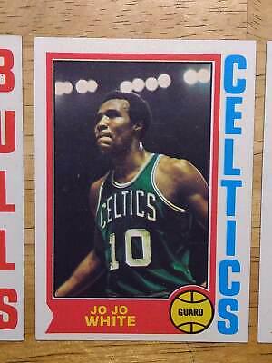 Jo Jo White #27 Basketball Cards 1974 Topps