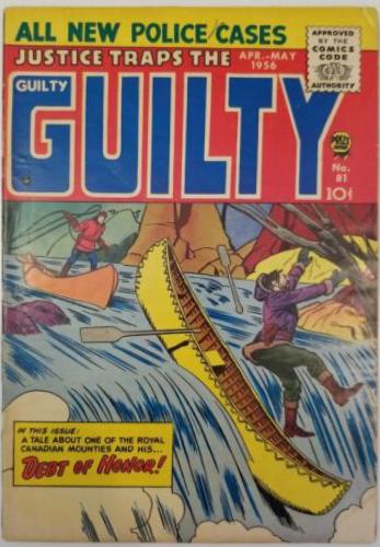 Justice Traps the Guilty #81 (1956) Comic Books Justice Traps the Guilty