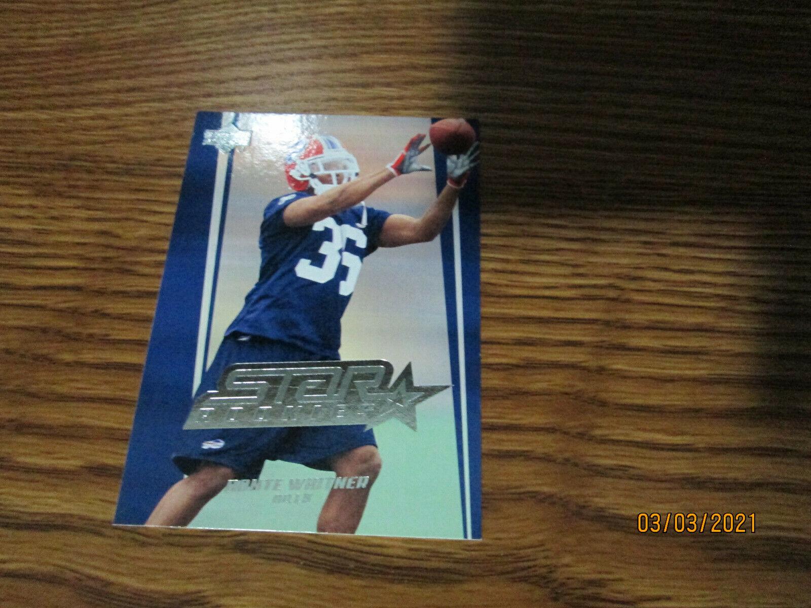 Donte Whitner #226 Football Cards 2006 Upper Deck