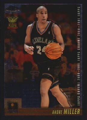 Andre Miller #25 Basketball Cards 2000 Topps Chrome