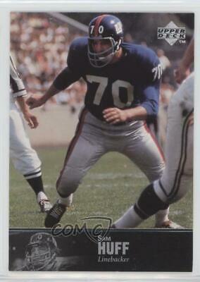 Sam Huff #31 Football Cards 1997 Upper Deck Legends