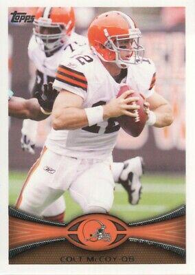 Colt McCoy #4 Football Cards 2012 Topps
