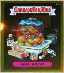 Sicky VICKY [Gold] #21b 2013 Garbage Pail Kids Chrome Prices