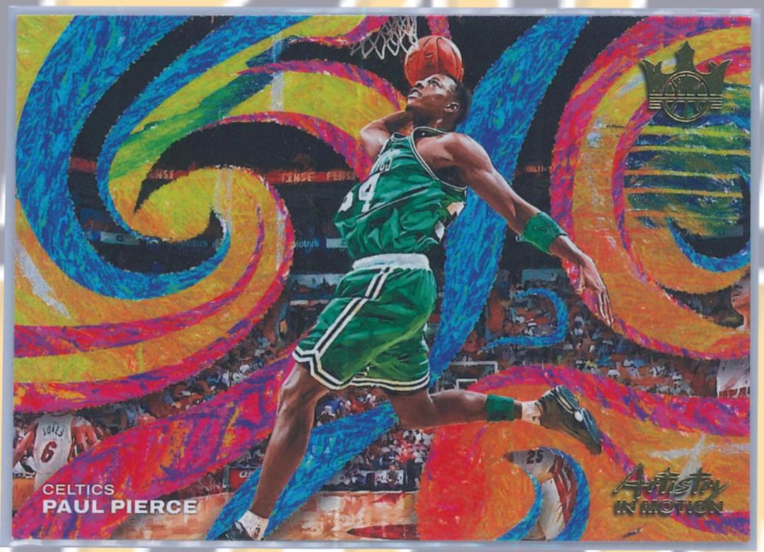 Paul Pierce #10 Basketball Cards 2022 Panini Court Kings Artistry in Motion