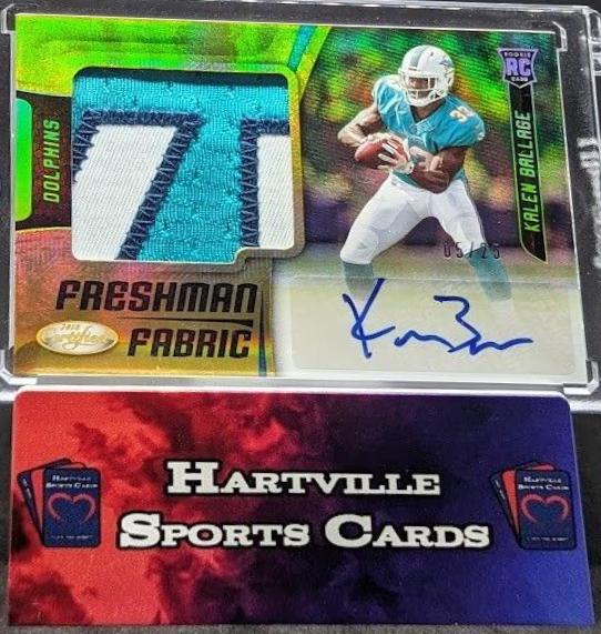Kalen Ballage [Freshman Fabric Mirror Gold Signature] #225