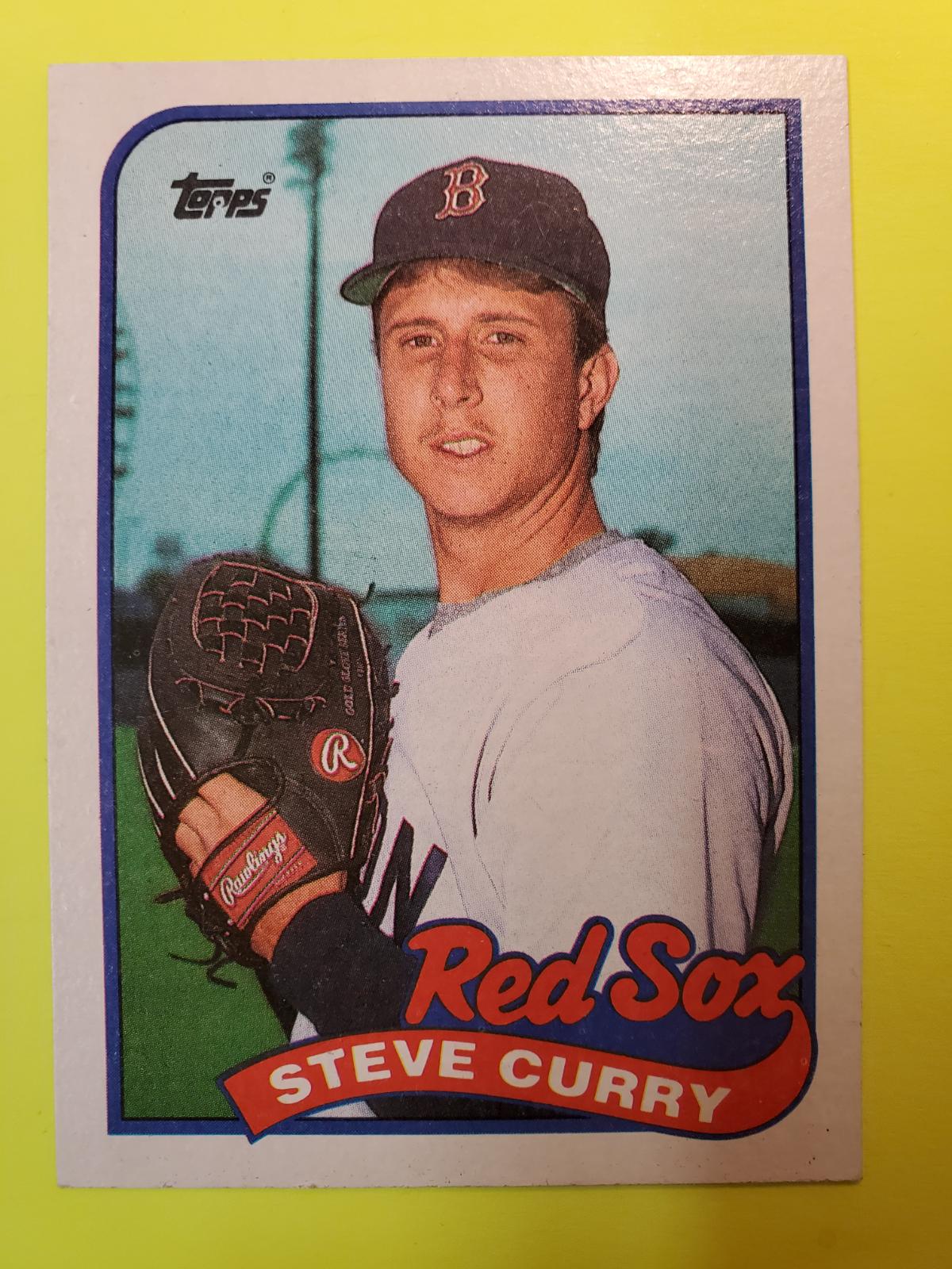Steve Curry #471 Baseball Cards 1989 Topps Tiffany