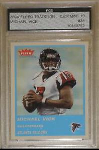 Michael Vick #34 Football Cards 2004 Fleer Tradition