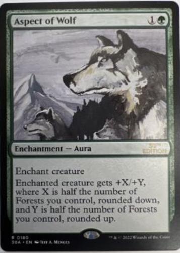 Aspect of Wolf #180 Magic 30th Anniversary